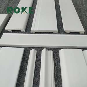 ROKE 페인트 제조 중국 공급 플라스틱베이스 보드 <span class=keywords><strong>Pvc</strong></span> 스커트 보드 소프트 Ps 바닥 용 베이스 보드 - Product Image 3