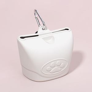 Manufacturer Outdoor Portable Pet Snack <b>Bags</b> Silicone Pet Feeding <b>Treat</b> Pouch <b>Dog</b> Training <b>Bag</b> Silicone <b>Dog</b> Food <b>Bag</b> - Product Image 5