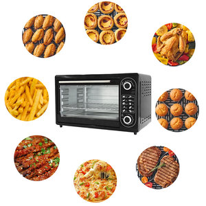 <span class=keywords><strong>Forno</strong></span> Elettrico a Convezione di Alta Qualità da 45L in Acciaio Inox, Grande Capacità <span class=keywords><strong>con</strong></span> Manopole, Accessori per Cottura e Griglia - Product Image 5