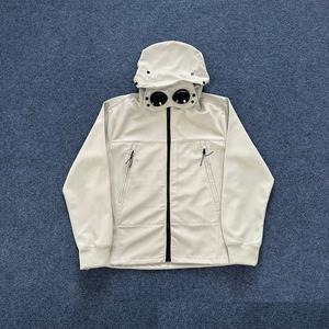 2025 Hochwertige Herren Winter Soft shell Ski brille Jacke Kapuze Reiß verschluss Winter Wind jacke zum Wandern Modischer Outdoor <span class=keywords><strong>New</strong></span> <span class=keywords><strong>Style</strong></span> - Product Image 3