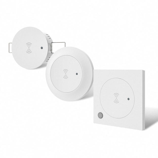 Wireless WiFi Zigbee Bluetooth Smart Radar Motion Detector Modern Home Household ABS Material Smart Body Sensor with App Control