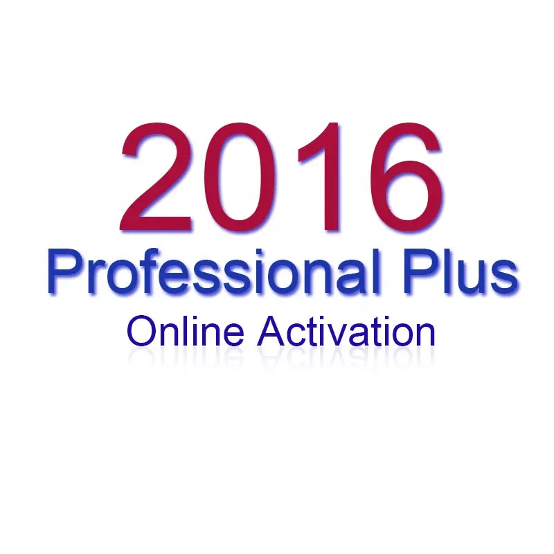 オリジナルの2016 Pro Plusキー100% オンラインアクティベーション2016 ProfessionalPlusライセンスAliChatから送信