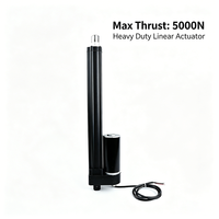Actionneur linéaire électrique YH-523D avec capteur Hall et charge maximale de 5000N, indice IP66, pour levage de meubles et équipements agricoles