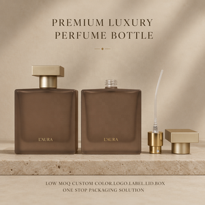 Decantador de Fragancia Personalizado de 50 ml, Elegante Botella de Vidrio para Perfume, Venta al Por Mayor Premium, Solución Integral de Empaque - Product Image 1