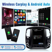 Radio para Auto Android 15 de 12.8 Pulgadas para Nissan Navara D40 Nissan Pathfinder R51 2008-2012, Reproductor Multimedia para Auto, Unidad Principal con Pantalla Táctil