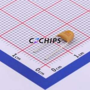 ตัวเก็บประจุเซรามิกแบบโมโนลิธิก (MLCC) รุ่น CC4-0805N300J500F3 แบบ Through-Hole, ระยะขา P=5.08 มม., 30pF, 5%, 50V, C0G - Product Image 1