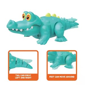 Juguete Eléctrico de <span class=keywords><strong>Cocodrilo</strong></span> Bailarín y Cantante, Animales de Juguete que Funcionan con Pilas - Product Image 4