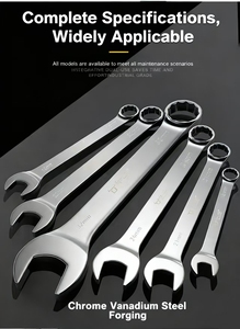 CR-V 26mm 1/2 인치 72-치아 래칫 조합 렌치 맞춤형 OEM 메트릭 시스템 스패너 33*4cm - Product Image 5