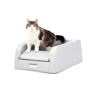 Bac à litière pour chat automatique à ouverture supérieure, avec contrôle par application intelligente OEM, auto-nettoyant, doté de deux capteurs de sécurité et d'un système anti-odeurs - Product Image 1