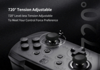 Gulikit 720 ° Joystick TMR NS55 à tension réglable pour remplacement et réparation des manettes PS4, PS5, Switch, Xbox – Sans dérive
