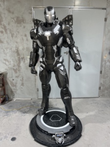 Estatua de <span class=keywords><strong>War</strong></span> Machine Mark 3 de Marvel Avengers a Escala 1:1 con Luz LED, Resina de Fibra de Vidrio, Decoración Coleccionable - Product Image 1