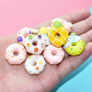 Oferta Especial: Lindos Donuts Mate de Resina, Decoración Artesanal Ecológica, Mini Artesanías de Resina para Regalos - Product Image 1
