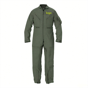 Kerousi ZF <span class=keywords><strong>Airline</strong></span> Worker Vêtements de sécurité pour pilote d'aviation Uniforme de combinaison de vol comprenant un pantalon et une chemise - Product Image 1
