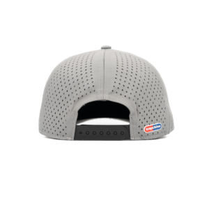 Casquette de baseball TCAP Chine personnalisée en tissu polyester imperméable avec patch en caoutchouc, structure à 6 panneaux - Product Image 5