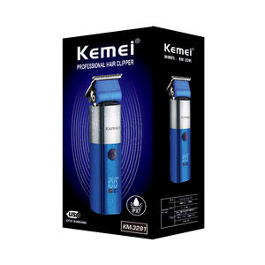 เครื่องตัดผมไฟฟ้าดิจิตอล Kemei รุ่น KM 3291 แบบชาร์จ USB มอเตอร์ไร้แปรงถ่าน สำหรับผู้ชาย - Product Image 2