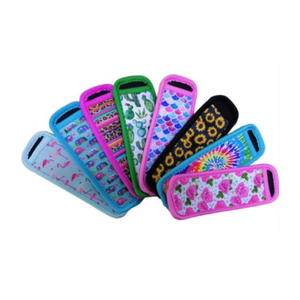 Sacs en néoprène personnalisés par sublimation pour les pochettes de glace réutilisables pour les sucettes glacées Support pour l'été - Product Image 3
