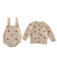 <strong>Baby</strong> Girl Autumn <strong>Winter</strong> 100% Cotton Fashion Sweater Knitted Cardigan Short <strong>Clothes</strong> with Foreign Style - Product Image 4