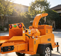 Broyeur de bois durable pour tracteur avec fonctionnement fiable monté sur tracteur pour la gestion des déchets agricoles et forestiers