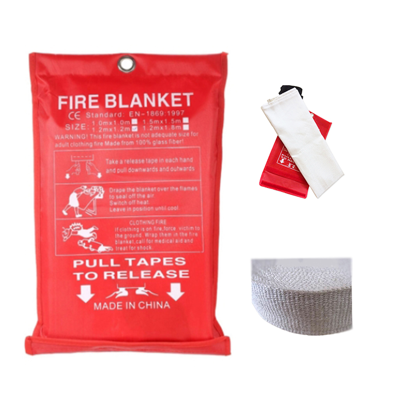 Огнеупорное одеяло, недорогое стекловолокно, Кухонное аварийное огнеупорное одеяло для продажи