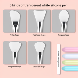 Échantillons gratuits Logo personnalisé Outil de maquillage cosmétique <span class=keywords><strong>Pinceau</strong></span> applicateur facial <span class=keywords><strong>Pinceau</strong></span> <span class=keywords><strong>pour</strong></span> <span class=keywords><strong>masque</strong></span> <span class=keywords><strong>en</strong></span> <span class=keywords><strong>silicone</strong></span> - Product Image 6