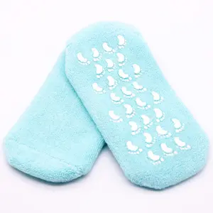 Meias hidratantes em gel para os pés, meias gel para cuidados com os pés, seco, rachados, femininas