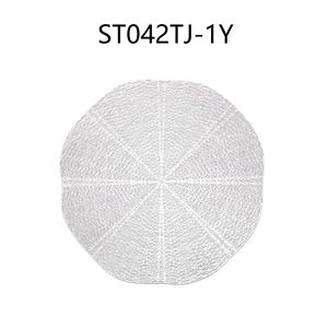 Napperons en PVC or et argent personnalisables de luxe modernes Décoration de maison et de cuisine pour hôtels et sous-verres de table creux - Product Image 2