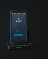 Scanner portable android, avec écran tactile, terminal, communication 4G, 1D, 2D, version internationale