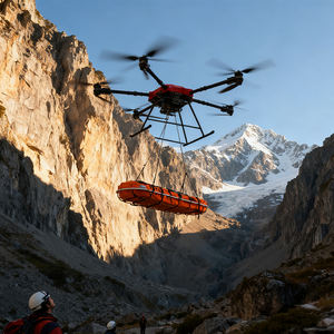 Dron Comercial de Alta Capacidad de Carga QD-ZF-T100 100 kg Control Remoto 21-30 min Tiempo de Vuelo Múltiples Protecciones de Carga - Product Image 1