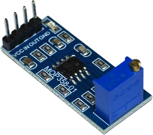 Módulo Amplificador de Potencia Ajustable LM358 de 5V 12V con Potenciómetro para Monitoreo de Voltaje y Comparador - Product Image 4