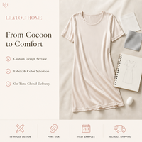 Meilleur Choix Robe T-shirt Longue d'Été Décontractée Ample Respirante Soyeuse et Lisse pour la Détente Quotidienne à la Maison