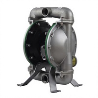 Pompe à diaphragme pneumatique en acier inoxydable de 1,5 pouce résistante à la corrosion