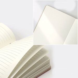 Journals <b>A5</b> Notebooks College Ruled Hardcover Notebook Pu Leather Notepad Holder for School Light Multicolor Promotion - Product Image 4