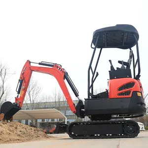 Taixi son ürün TX-13-B küçük paletli kazıcı mini ekskavatör 1.3 ton CE EPA sertifikası ile sıcak satış