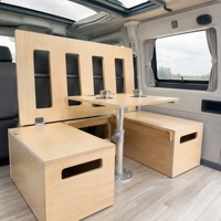 Plateau de table pliable pour camping-car, en aluminium léger, gain de place, remplacement de plateau de table pour camping-car, taille personnalisée