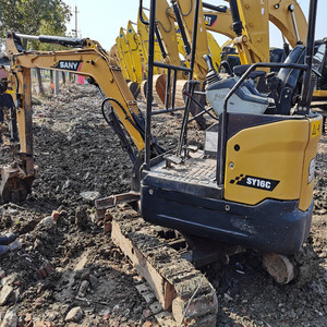 Excavadoras SANY 16C Usadas Más Baratas, Miniexcavadora Súper Compacta Original de China, Miniexcavadoras Usadas en Stock SANY 16C - Product Image 2