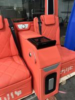 Cloison complète avec couvercle de klaxon en verre atomisé TV Lift Boîte de rangement pour Benz V Class Vito Metris Sprinter