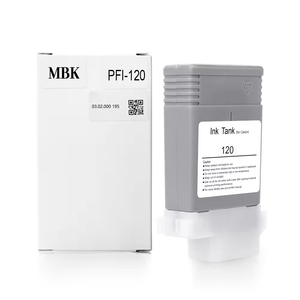 Cartouche d'encre pigmentée compatible 5 couleurs 130ML PFI-120 avec puce pour imprimantes <span class=keywords><strong>Canon</strong></span> TM-200 TM-205 TM-<span class=keywords><strong>300</strong></span> TM-305 - Product Image 3