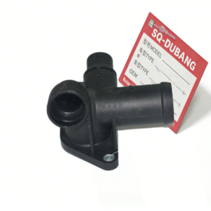 ชุดประกอบฝาครอบเทอร์โมสตัทพร้อมหน้าแปลนทางออกน้ำหล่อเย็นเครื่องยนต์สำหรับรถยนต์ออดี้ เอ4 1.8ที วีดับบลิว 06B121132E 06B121132B - Product Image 5