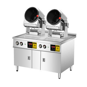 Robot de cuisson multifonction pour sautés Cuiseur automatique de riz frit Wok Commercial - Product Image 5