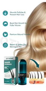 Spray de croissance capillaire OTVENA à l'eau de riz et au romarin, nourrit le cuir chevelu, réduit la chute des cheveux, soin des cheveux fins - Product Image 5