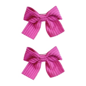 Lindos Lazos para el Cabello de Niñas Pequeñas de 7.5cm, Pinzas para el Cabello con Lazos de Tela, Pasadores para el Cabello, Accesorios para el Cabello de Niñas Pequeñas - Product Image 5