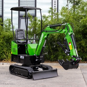 Mini Excavadora HT10B de Nuevo Diseño, 1000 kg, con Motor EPA y Orugas de Goma - Product Image 6