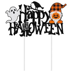 हेलोलीन सजावट कद्दू पुल झंडे की सजावट प्रेतवाधित घर सजावट पुल झंडे - Product Image 6