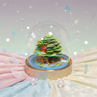 Calendrier 3D Magique à Déchirer avec Lumières LED et Notes Mémo – Papeterie Créative – Échantillon Gratuit – Vente Directe Usine