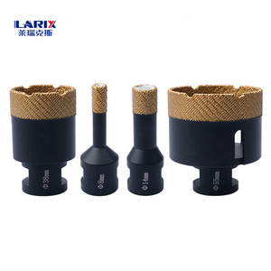 라릭스 다이아몬드 코어 드릴 비트 세트 (석재, 철강, 대리석 타일, 세라믹, 석재 절단용, 길이 60mm) - Product Image 1