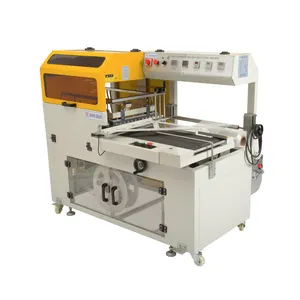 Automatic Wrapper Plastic Film Shrinking Sealing Wrap Machine Heat Tunnel Packaging Shrink L Bar Sealer Machines