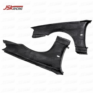 AILE AVANT EN FIBRE DE CARBONE FORGÉE DE STYLE Z-TUNE pour NISSAN SKYLINE <span class=keywords><strong>R34</strong></span> <span class=keywords><strong>GTR</strong></span> 1999-2002 - Product Image 6