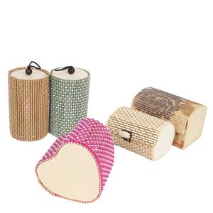 Design creativo Mini portagioie di bambù fatto a mano Eco Friendly braccialetto di stoccaggio portagioie scatola di bambù - Product Image 2