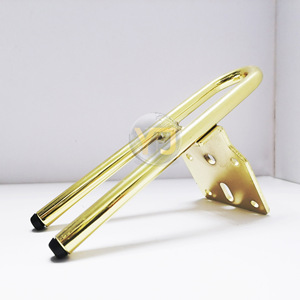 Patas de Muebles Chapadas en Oro de 150 mm y 180 mm, Soporte para Gabinetes Antioxidante, Diseño Moderno - Product Image 1