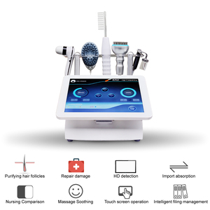 Oferta Especial: Dispositivo de Belleza para el Tratamiento de la Caída del Cabello con Tarjeta USD, Máquina de Análisis Capilar y del Cuero Cabelludo 5 en 1 con IA para Uso en Salón, Spa y Hogar - Product Image 3